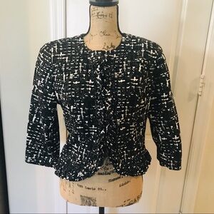 East 5th Top Blazer/Suit Jacket 3/4 sleeves size M